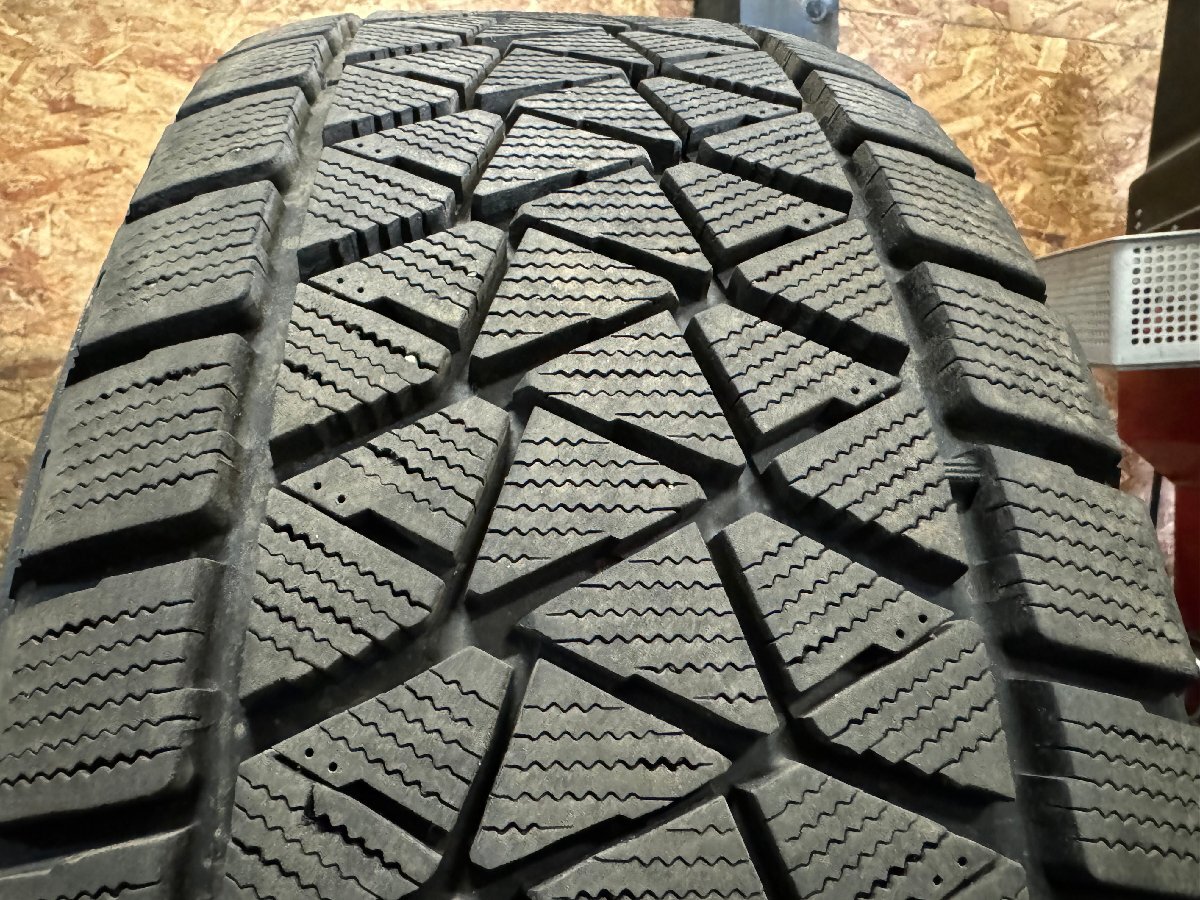 TOYOTA ランドクルーザー 100 後期 純正 18インチ 8J +60 275/60R18 BRIDGESTONE BLIZZAK DM-V2 スタッドレス タイヤホイール 4本セット K_画像7