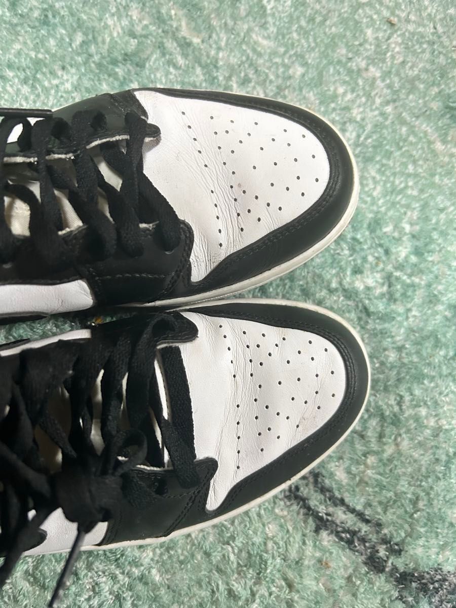 Nike Air Jordan 1 Retro High OG "Black Toe(つま黒)" (2013)