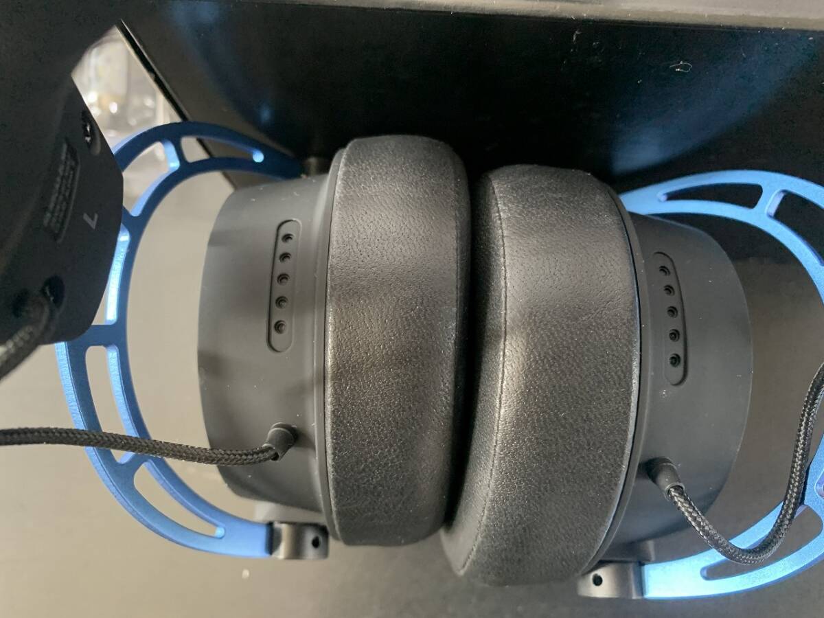 HYPERX CLOUD ALPHAS ゲーミングヘッドセット　HX-HSCAS-BL/WW　7.1サラウンドサウンド　スライダー付き　ブルー　元箱付き ①_画像7