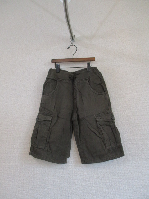 GAPKIDS khaki half edge height cargo pants size 140(USED)40519