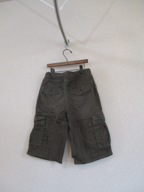 GAPKIDS khaki half edge height cargo pants size 140(USED)40519