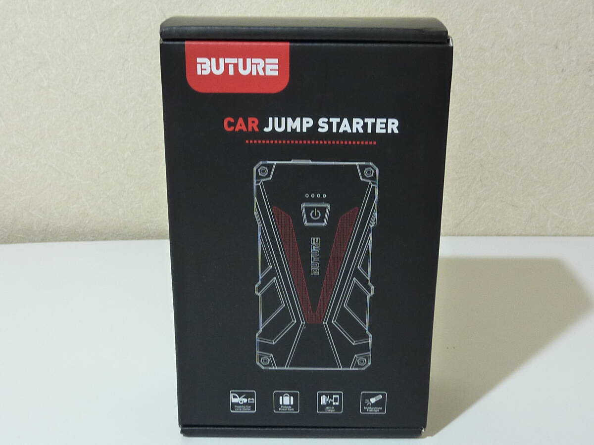 BUTURE Jump starter 12V car mobile battery function LED light installing super-discount 1 jpy start 