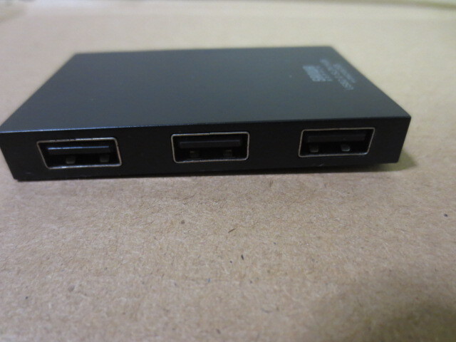 SANWA SUPPLY USB3ポートハブ　USB-HMU403BK_画像2
