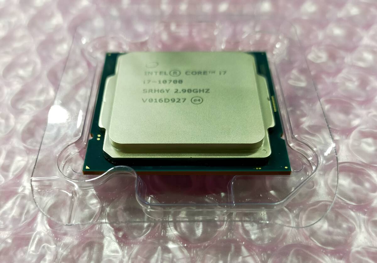 【送料込み・ジャンク】Intel CPU Core i7-10700 　出品番号153_分解していません。
