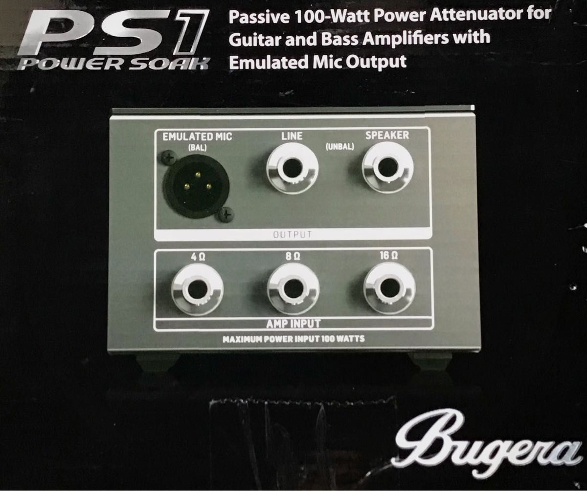 Bugera attenator ／ ブゲラ アッテネーター ／ 4・8・16Ω対応