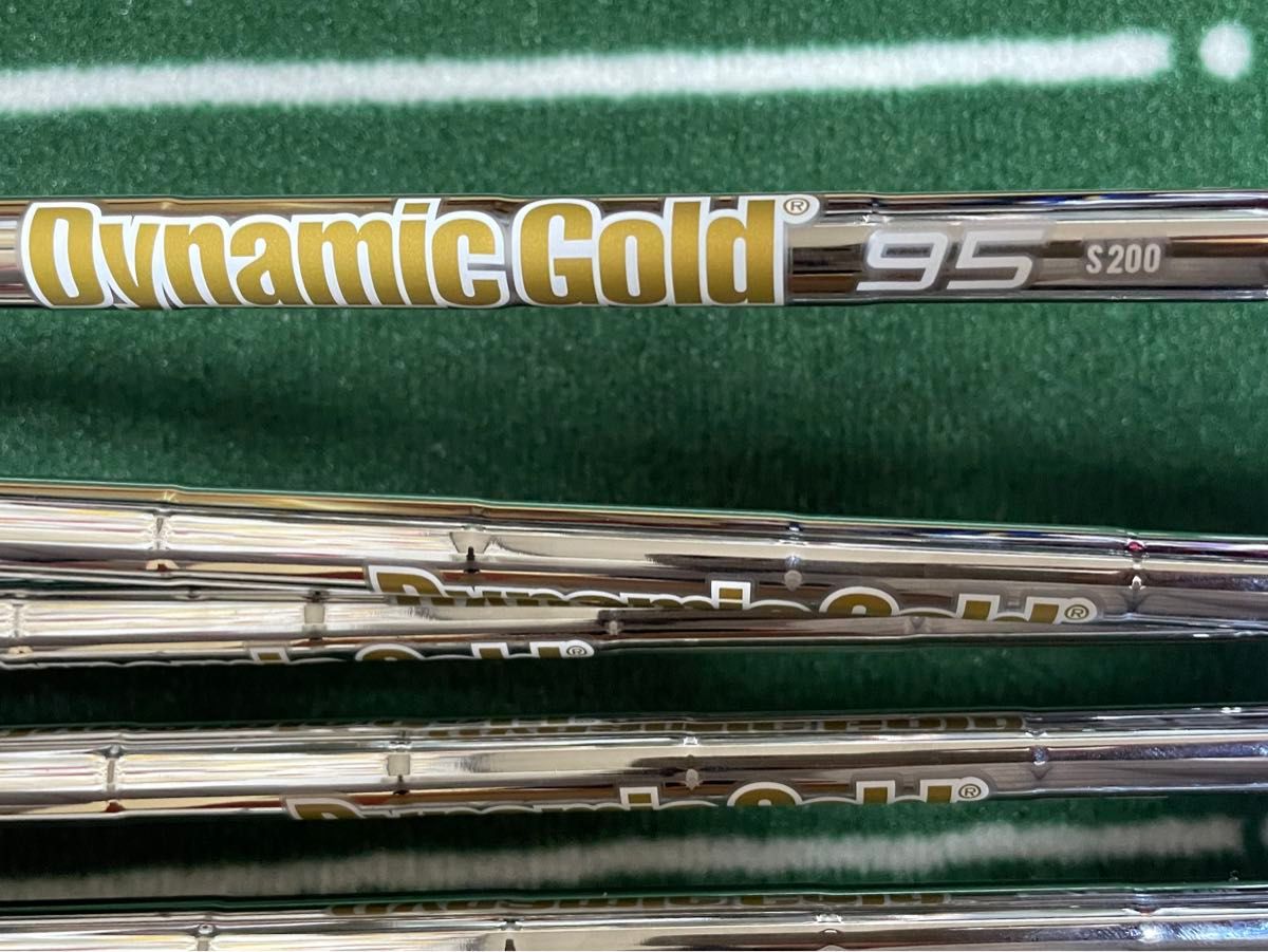 新品未使用★人気！Mizuno Pro 225 5本組(No.6～PW)(Dynamic Gold 95 スチールシャフト付)