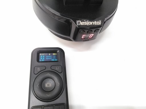 ○電動雲台 Desiontal YT-1200 スマホ/カメラ/アクションカメラ対応可能 B-4169  @80 ○の画像2