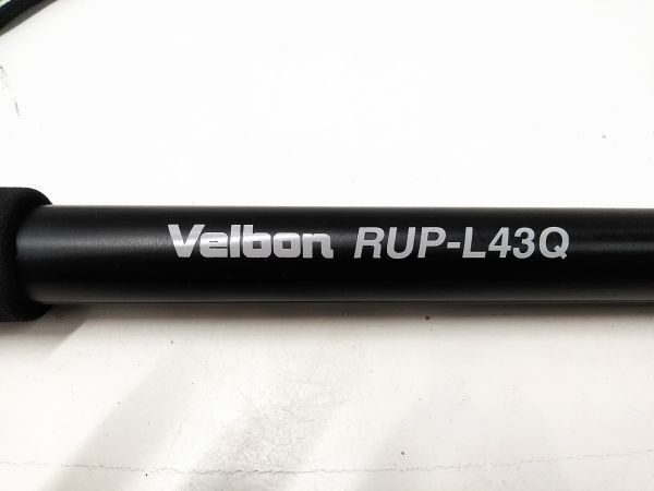 □Velbon ベルボン RUP-L43Q 一脚 全高540～1650mm 縮長540mm パイプ径26mm A-3-30-10 @80□の画像8