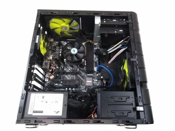 ! Junk mouse computer Mouse Computer GTUNE PC case / motherboard (Z370M-S01) CPU/HDD/ memory lack of E041203E @140!