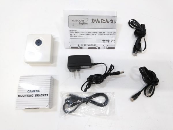 !5 pcs. set summarize ELECOM/Logitec Wi-Fi correspondence network camera LAN-NCW150/S unopened 3 pcs contains E042514F @100!