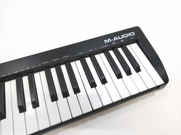◇美品 M-AUDIO KEYSTATION49 MK3 MIDIキーボード コントローラー 49鍵盤 電子ピアノ DTM 0426E18J @140 ◇の画像4