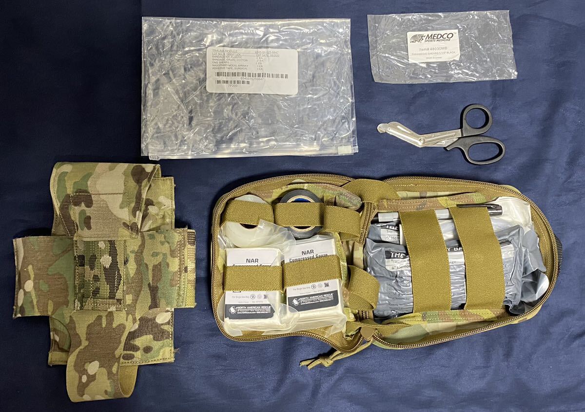 官給 First Spear SOFLCS-R Med Kit IFAK Trauma Module Kit ファーストエイドキット トラウマキット ファーストスピア ODA 75th Ranger GBの画像1
