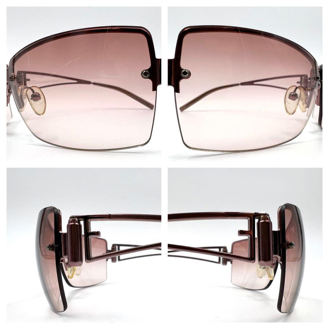 FENDI Fendi солнцезащитные очки очки SL7463 боковой Logo с футляром 