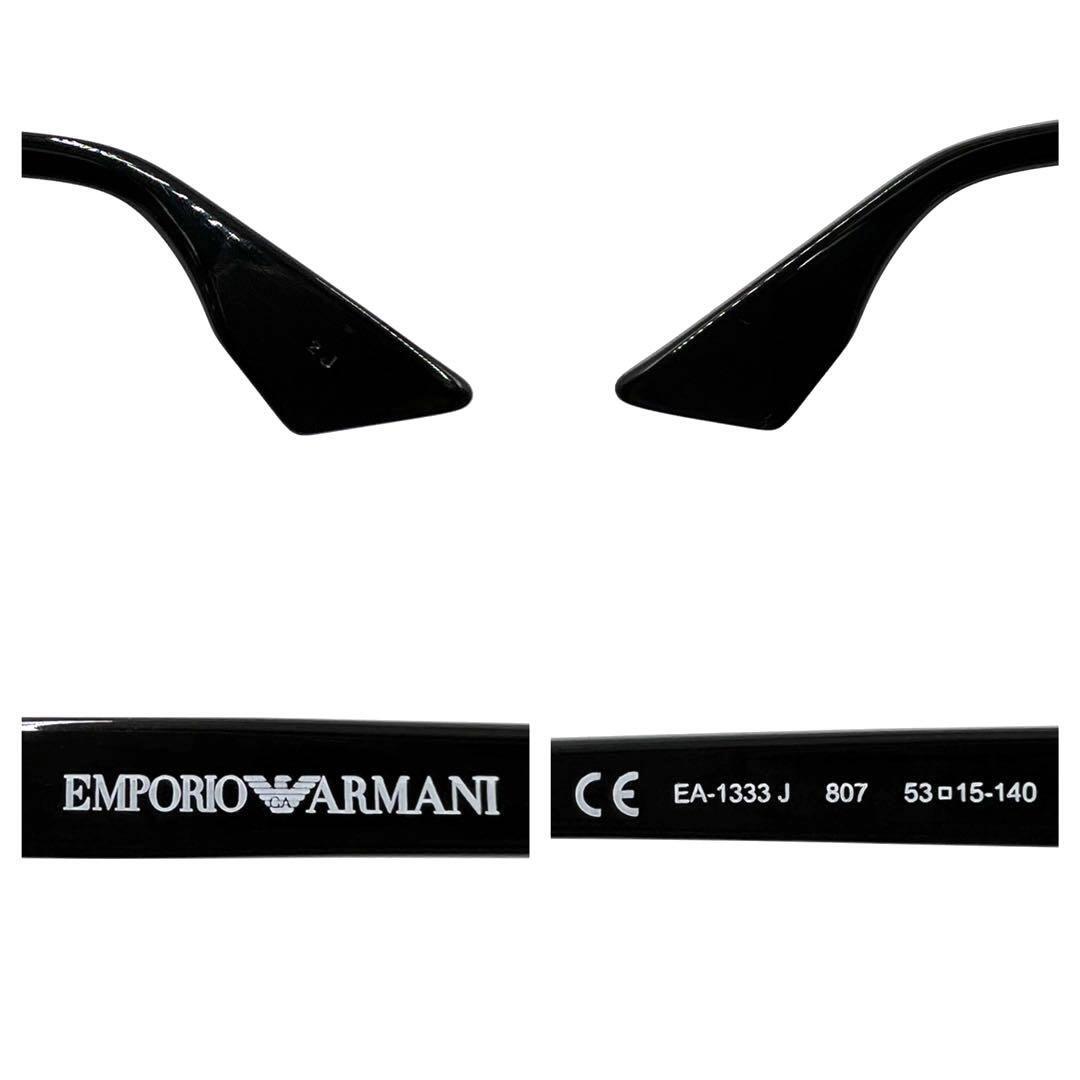 EMPORIO ARMANI エンポリオアルマーニ メガネ 度なし ケース付き_画像6