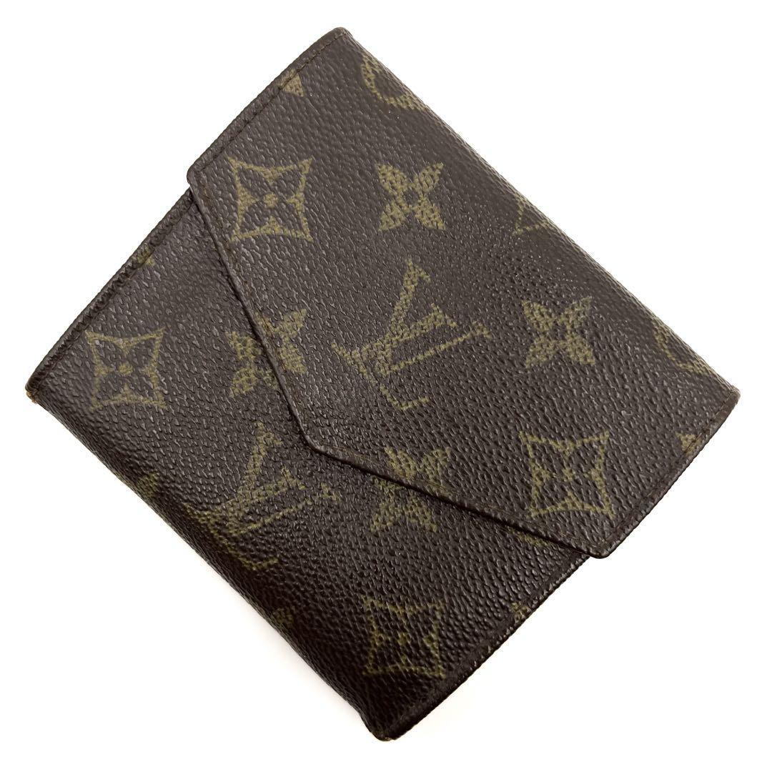 Louis Vuitton ルイヴィトン 折り財布 モノグラム Wホック 旧型_画像2