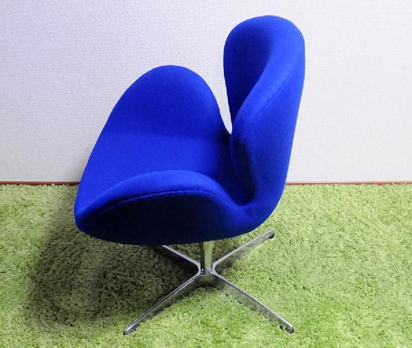 s one стул ткань specification голубой a Rene * Jacobsen произведение li Pro канал swanchair swan chair дизайнерский мебель li Pro канал 