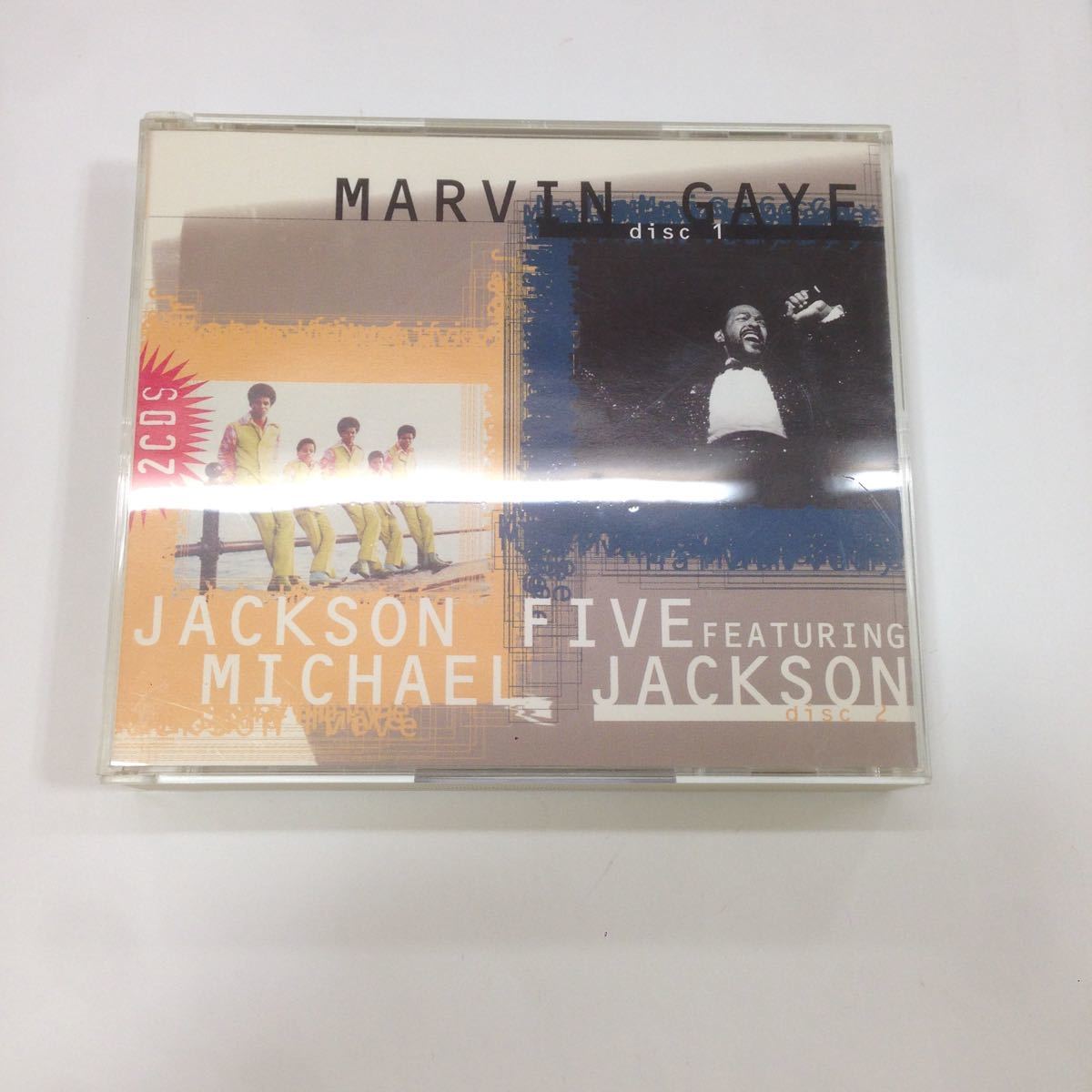 CD MAVIN GAYE JACKSON FIVE FEATURING MICHAEL JACKSON 2 листов комплект ma- vi n*gei Jackson 5 CP-6109