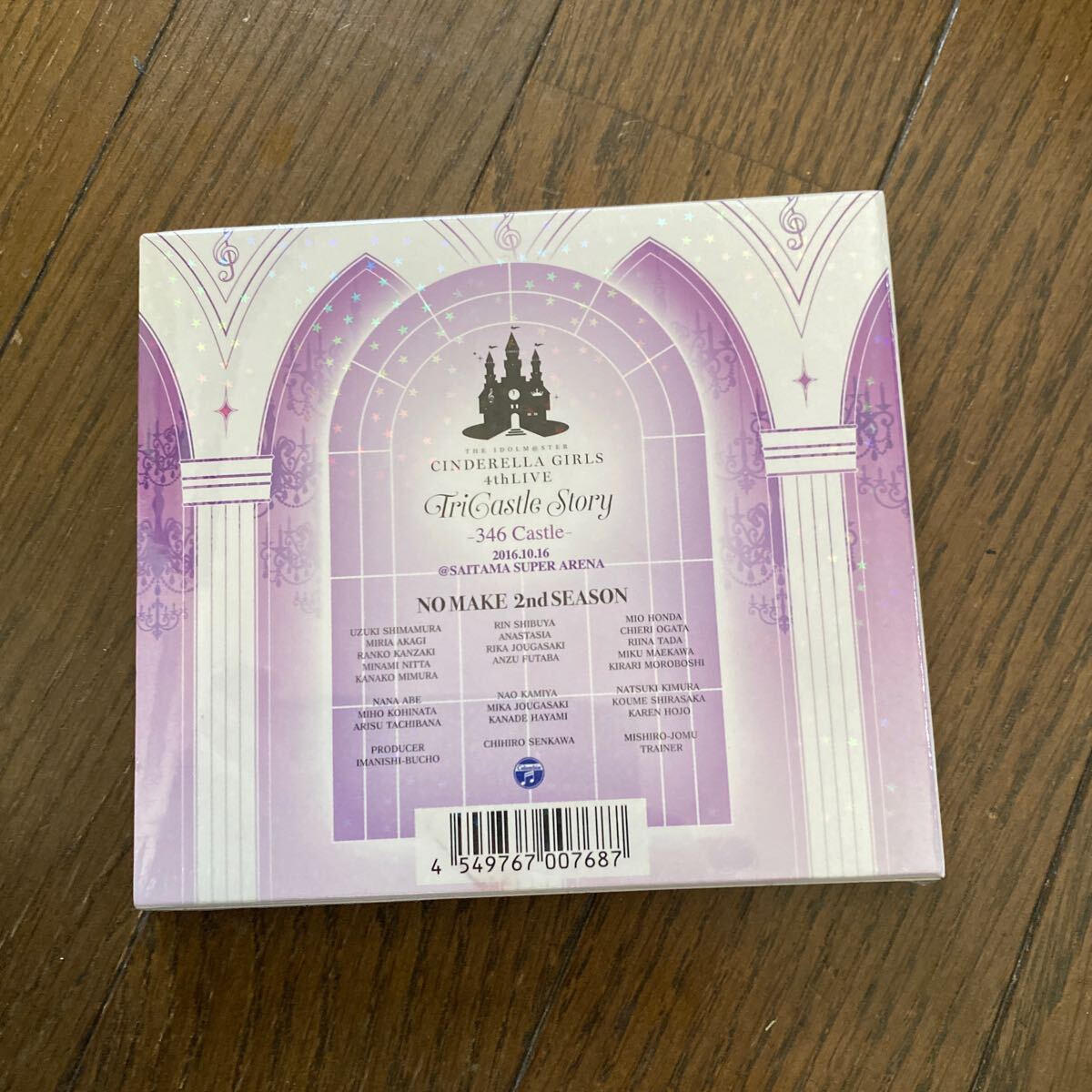 未開封品　デッドストック　倉庫保管品　CD アイドルマスター　THE IDOLM@STER CINDERELLA GIRLS 4th LIVE 346 Castle SACX1042_画像5