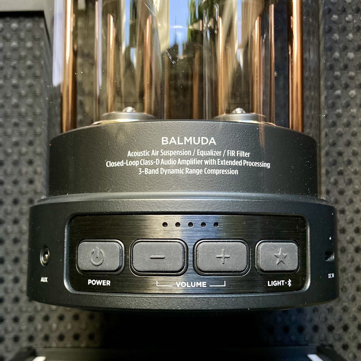 ★ほぼ未使用 BALMUDA the speaker M01A-BK ★の画像2