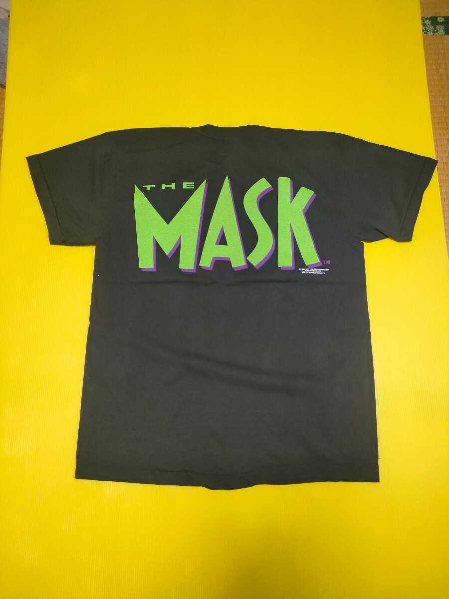 USA製 映画mask マスク　サイズL believe ビリーブ　marilyn manson NIRVANA ¥1スタ BJORK パルプ・フィクション BJORK MASK Tシャツ_画像2