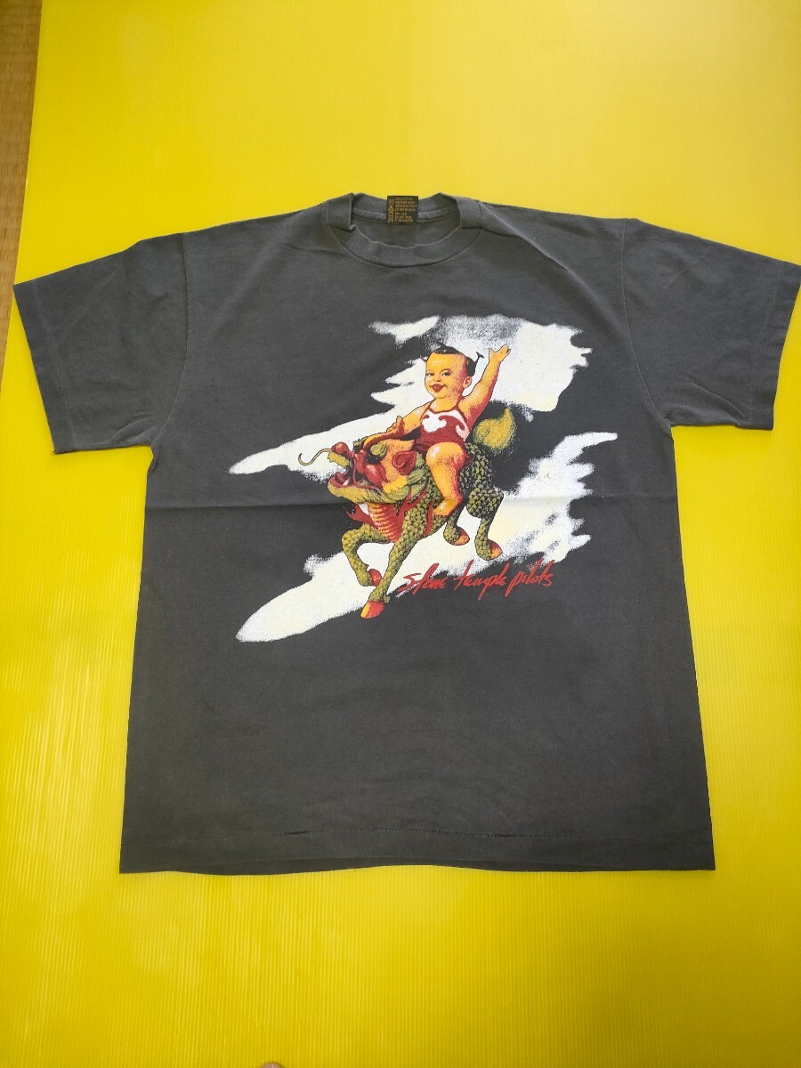 USA製 Stone Temple Pilots Lサイズ Tシャツ Harley-Davidson ハーレーダビッドソン nirvana マリリンマンソン バンドT ビョークの画像1