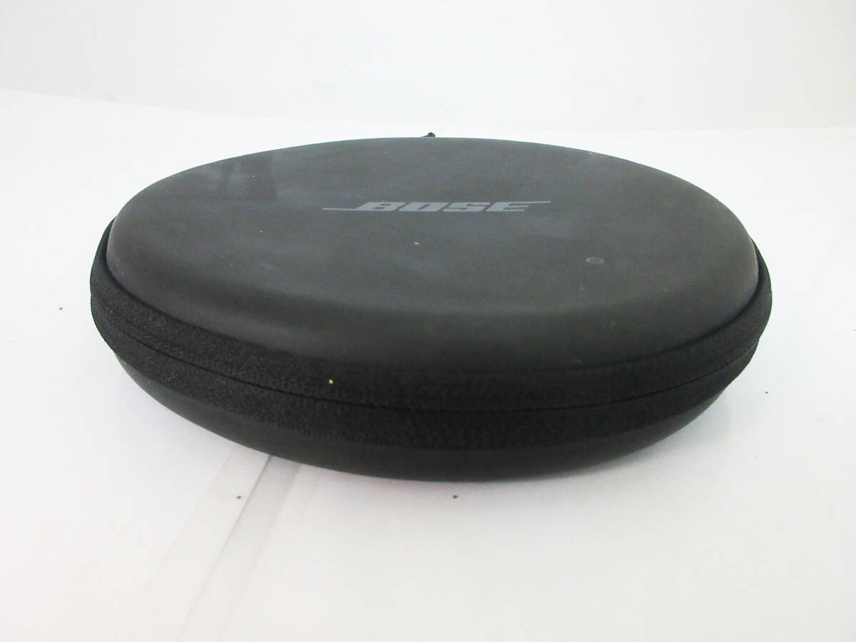 N8836[ наушники кейс ] Bose BOSE оригинальный * беспроводной слуховай аппарат аудио кейс сумка *17cm×16cm×3.5cm* б/у 