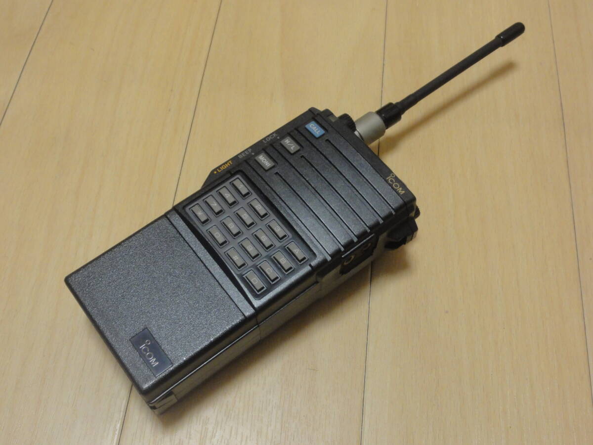 【貴重 DTMF付 送受OKだが周波数ズレあり】ICOM アイコム 1200Mhzハンディ機 IC-12G 状態は説明文を確認してくださいの画像1