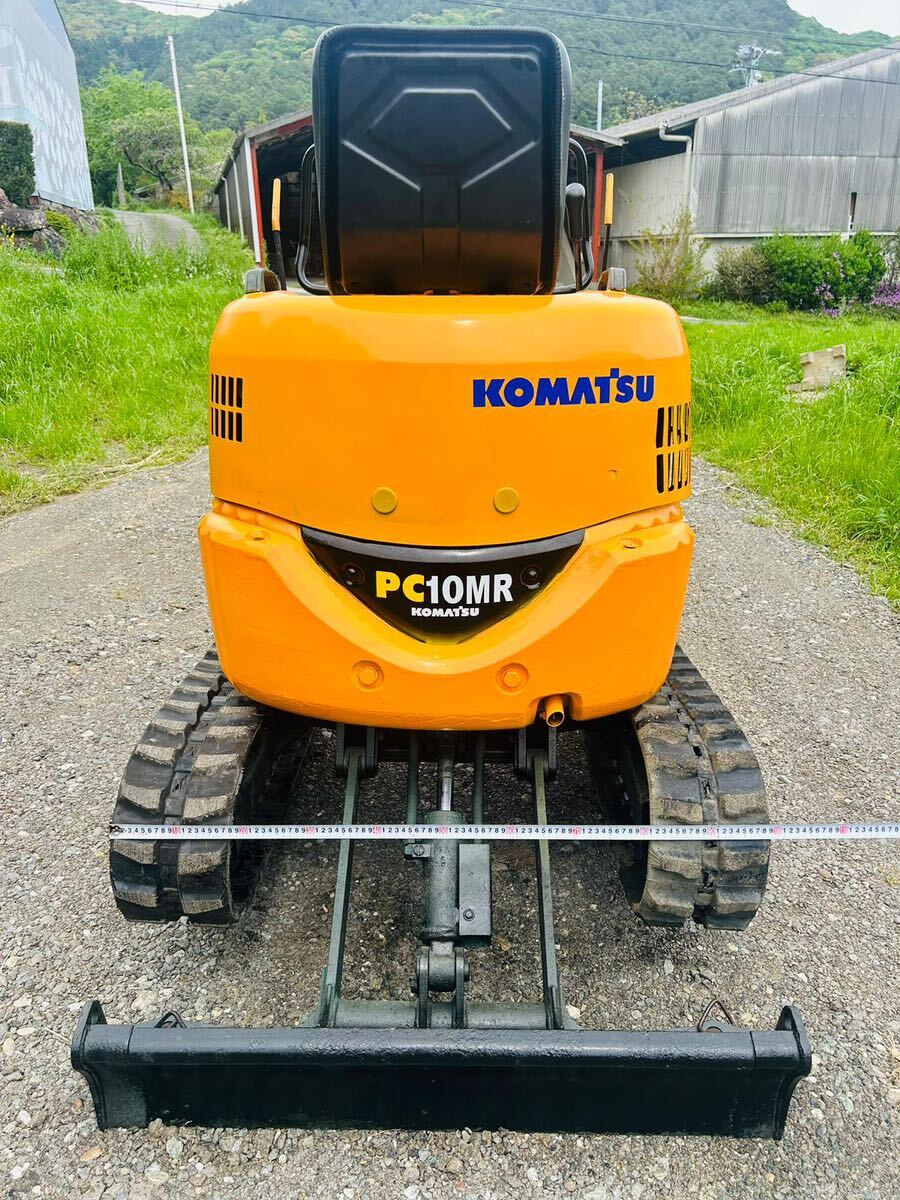 KOMATSU PC 10 MR-1 ミニユンボ ミニ油圧ショベル コマツ _画像8