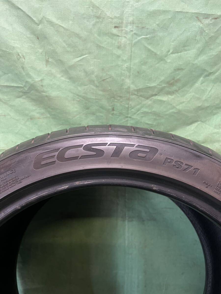 285/35ZR18 101Y KUMHO ECSTA PS71タイヤ 4本2020年製 送料無料_画像9