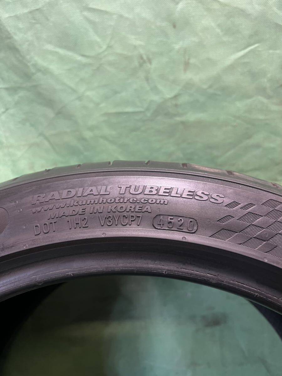 285/35ZR18 101Y KUMHO ECSTA PS71タイヤ 4本2020年製 送料無料_画像7