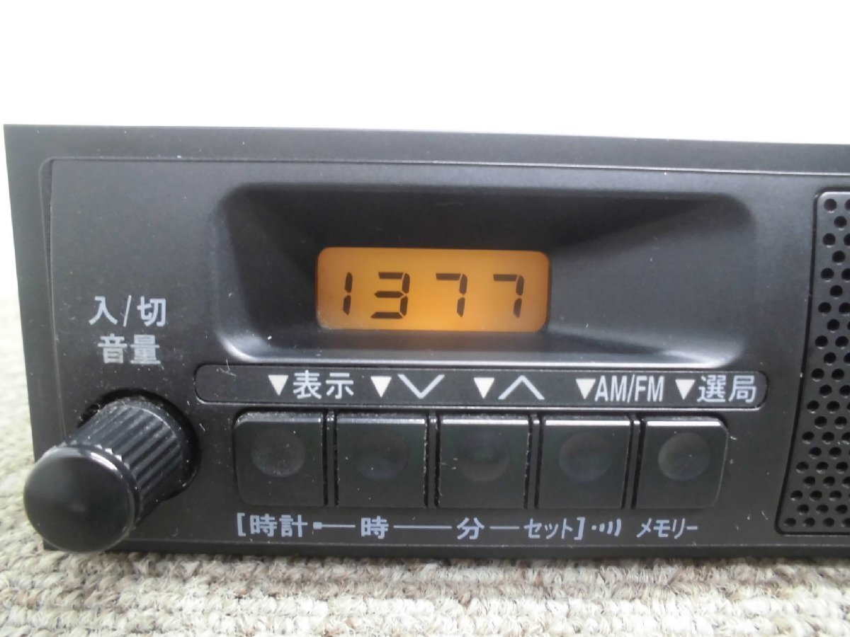 * Suzuki original 1DIN speaker built-in radio ASTI made 39101-83J00-000 240405 *