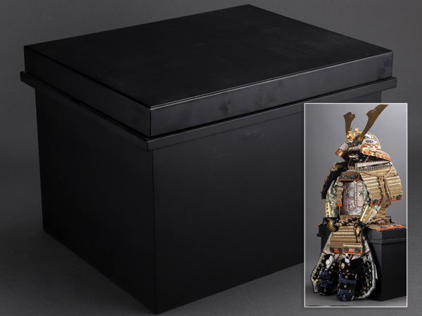 【流】稚児 鎧 節句 五月人形 飾鎧 着用可 子供用サイズ 箱付 KV126の画像3
