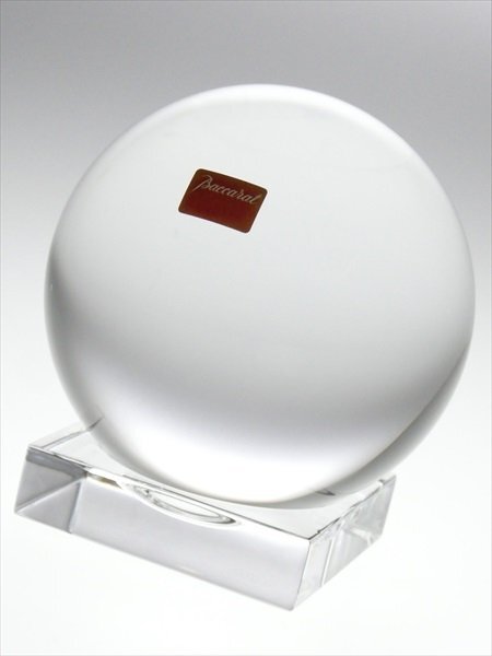 N453 Baccarat baccarat crystal Sirius миска sphere лампочка body подставка есть произведение искусства орнамент предмет 