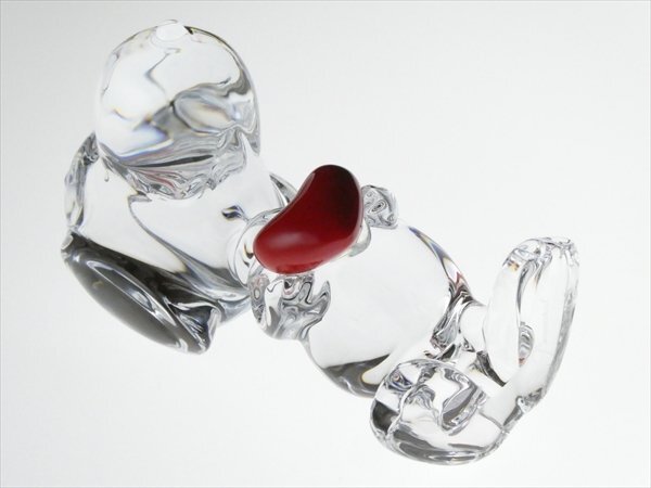 N593 Baccarat baccarat crystal Snoopy Heart красный figyu Lynn произведение искусства орнамент предмет 