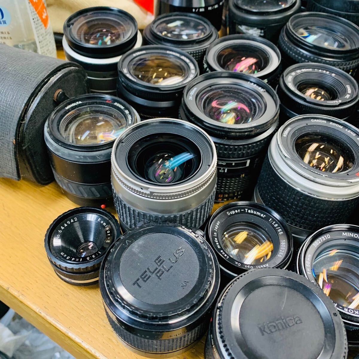 大量カメラレンズまとめ 50本以上 Canon Nikon Olympus Pentax sigma tamronなど 単焦点 望遠レンズ NN705_画像8