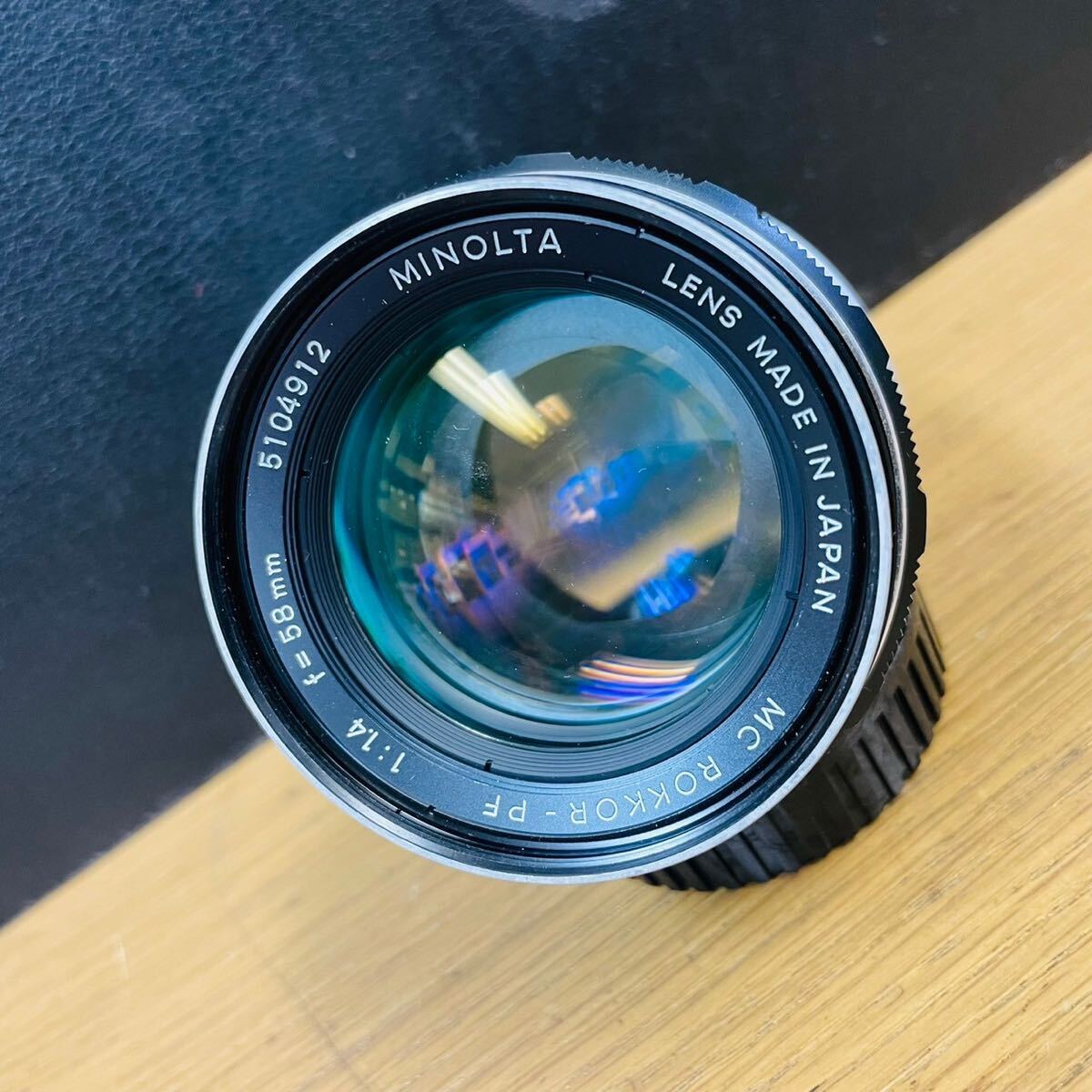 Minolta MC Rokkor-PF 58mm f1.4 単焦点レンズ 947の画像1