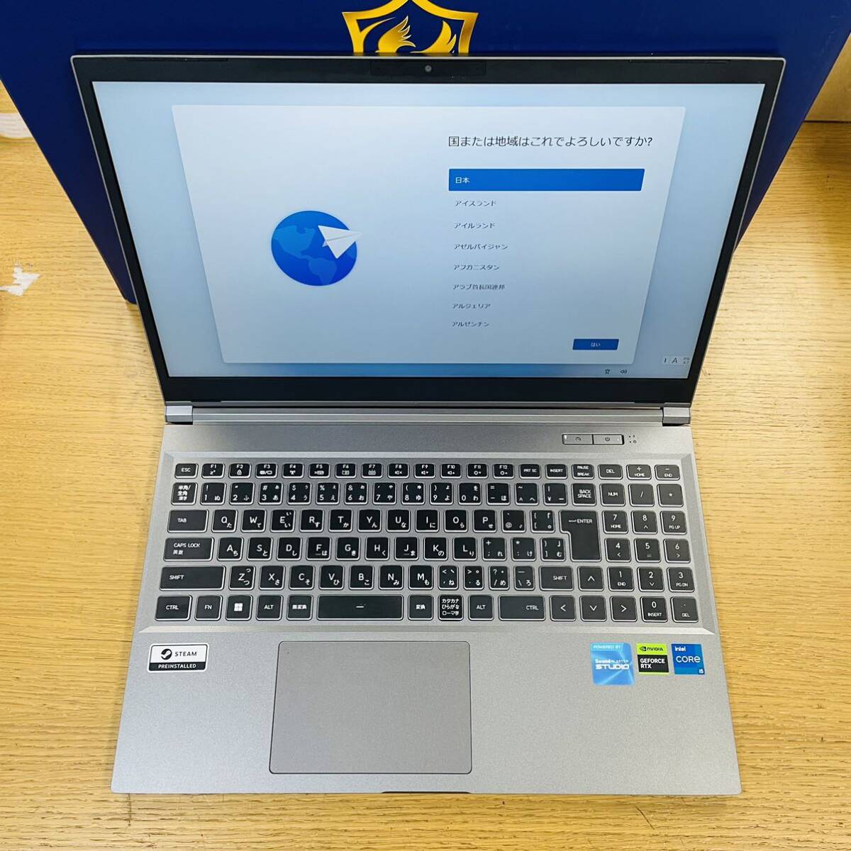 【美品】Thirdwave Corporation RL5C-R35 ノートPC 13th Gen i5-13500H 16GB SSD 512GB RTX 3050 バッテリー100% NN1028