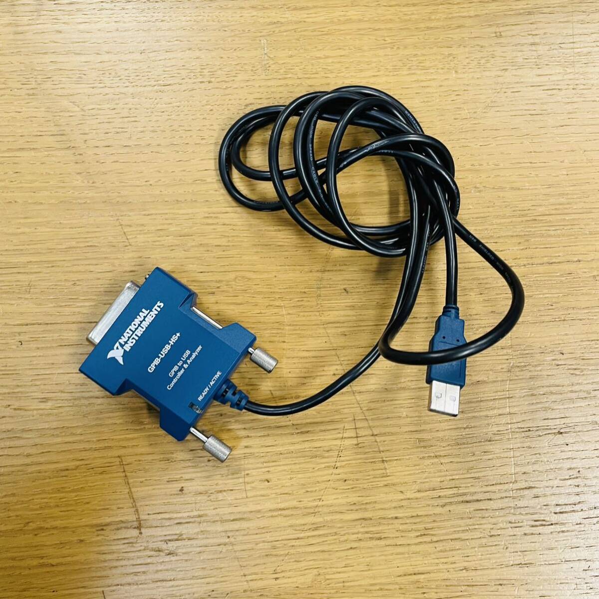 ①NATIONAL INSTRUMENTS GPIB-USB-HS+ 通信ケーブル NN1151の画像2