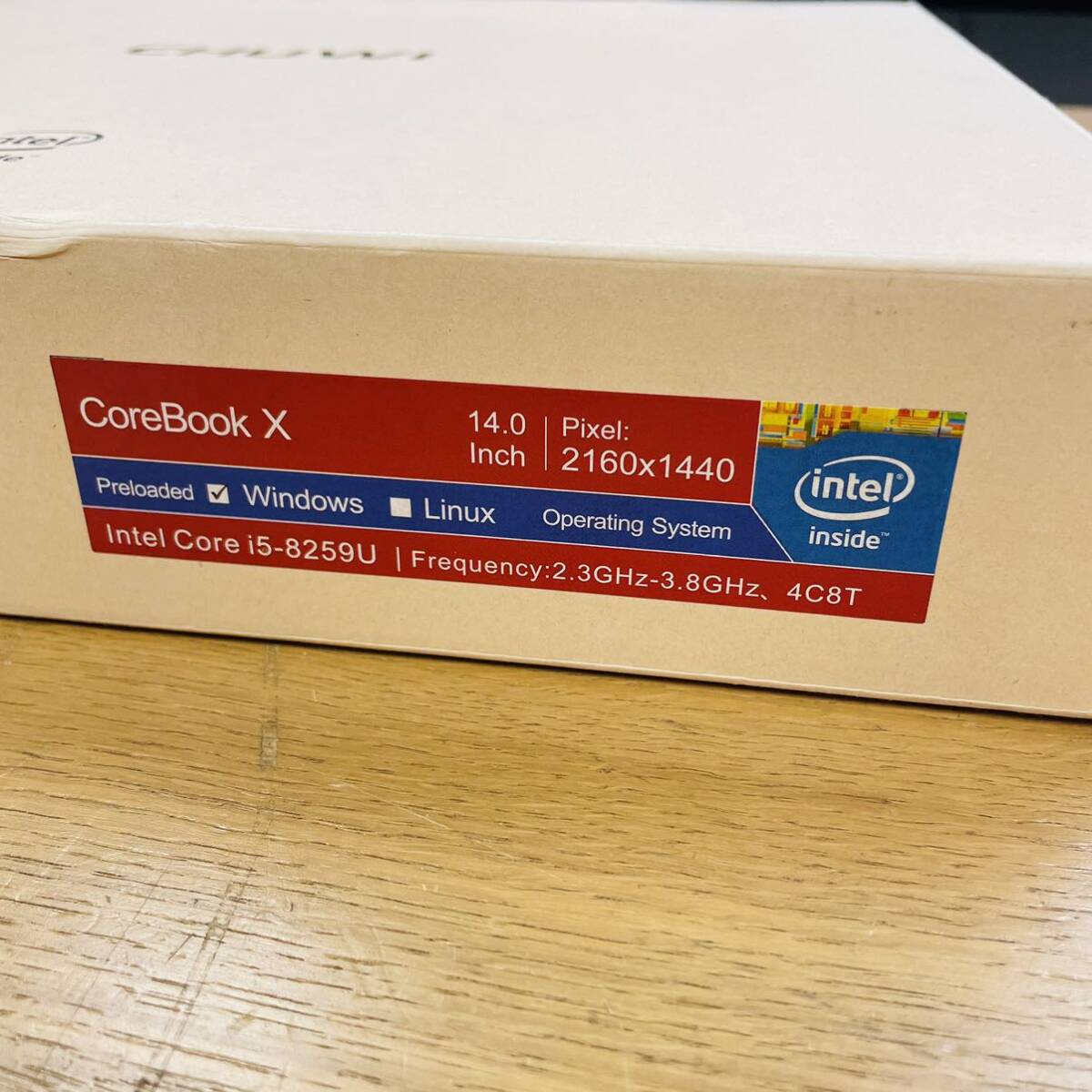 CHUWI CoreBook X i5-8259U 8GB SSD 512GB Windows11Home NN1067 の画像8