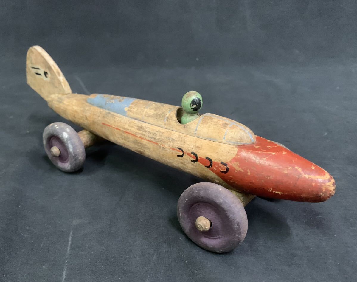 当時物 希少 日本玩具統制協会 ビンテージ玩具 飛行機 ひこう木のおもちゃ/ 現状渡し_画像1