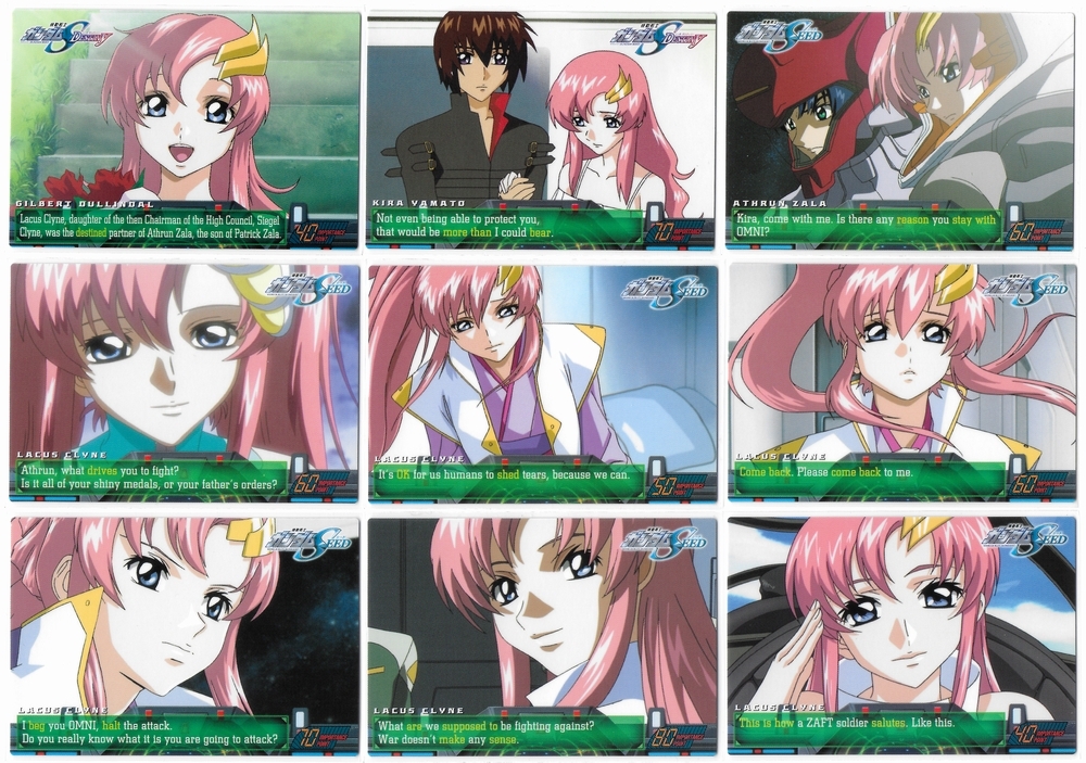 機動戦士ガンダムSEED DESTINY ラクス・クライン キャラ単まとめ 23枚セット フィルムカード キラカードの画像3