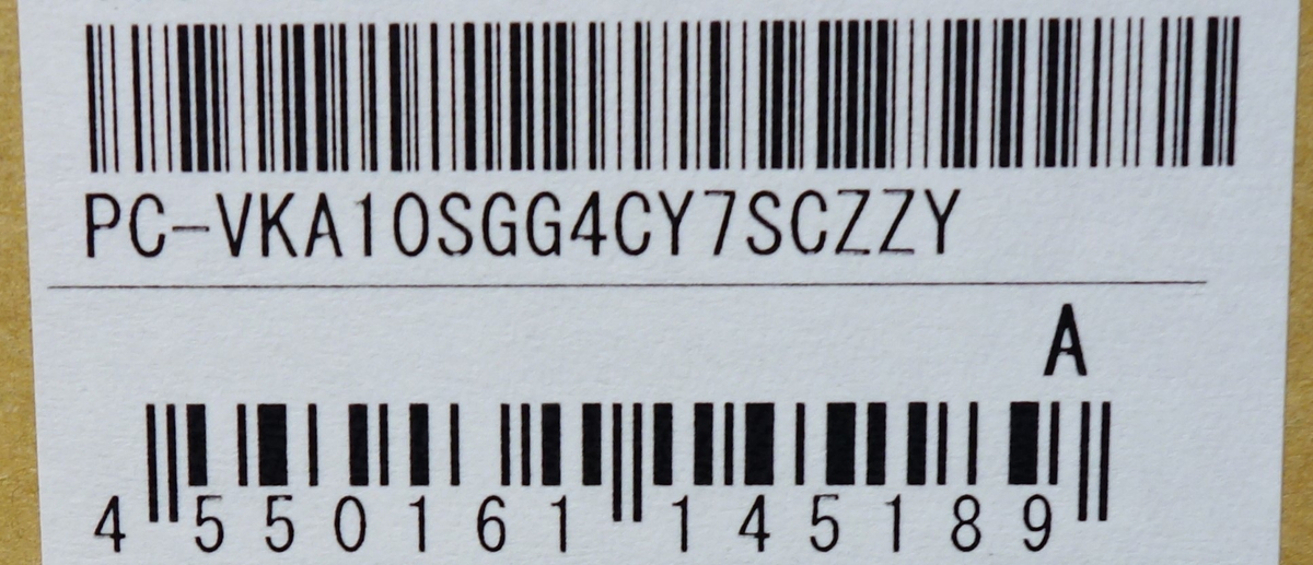 【旧型】未開封 タイプVS(Core M3 最大2.6GHz 4GB SSD128GB)Windows10Pro PC-VKA10SGG4CY7SCZZY 拡張クレードル付_画像5