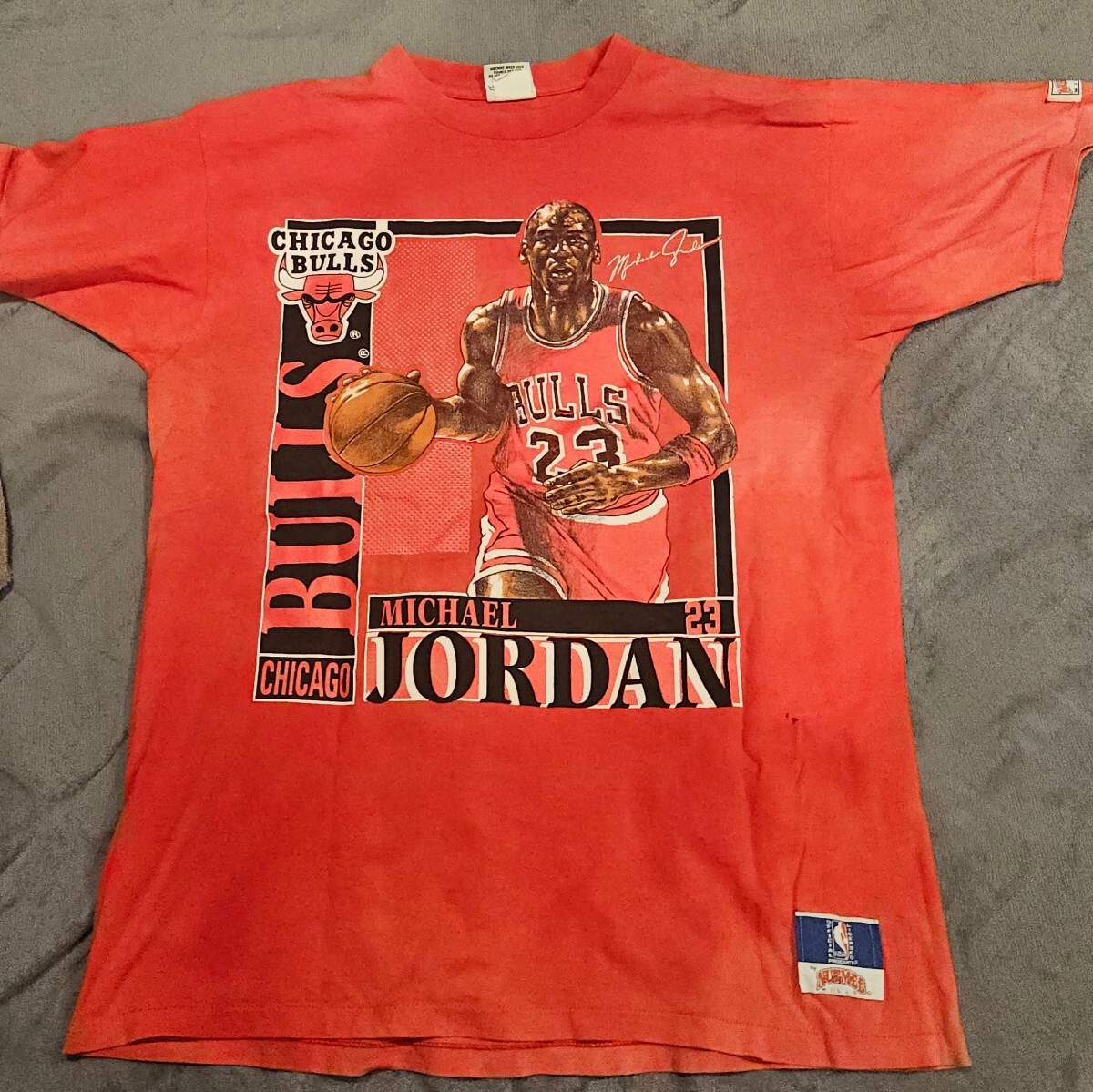 Tシャツ 半袖Tシャツ マイケルジョーダン JORDAN NBA  シカゴブルズ MJ 古着 ヴィンテージ レア 23の画像1