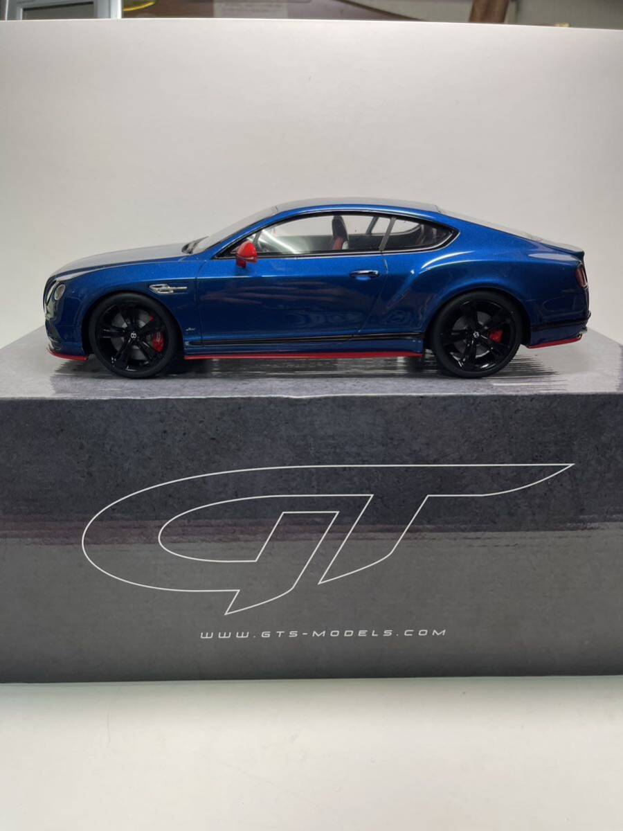 1/18 京商　GTスピリット　GT spirit ベントレー　GTスピード ブラックエディション　箱付き　美品_画像1