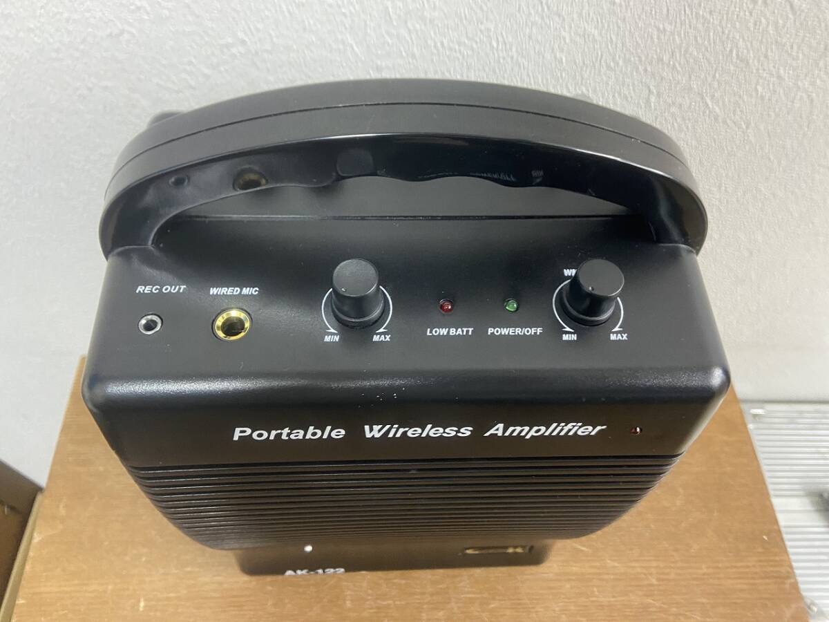 13389★CEER Portable Wireless Amplifier ポータブルワイヤレスアンプ AK122の画像4