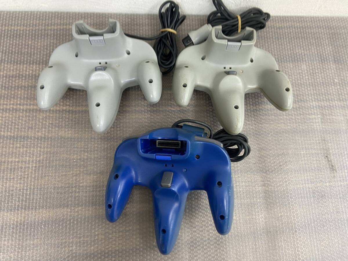 13702★Nintendo64 任天堂64 本体 NUS-001 コントローラ NUS-005 ゲームソフト おまとめの画像8