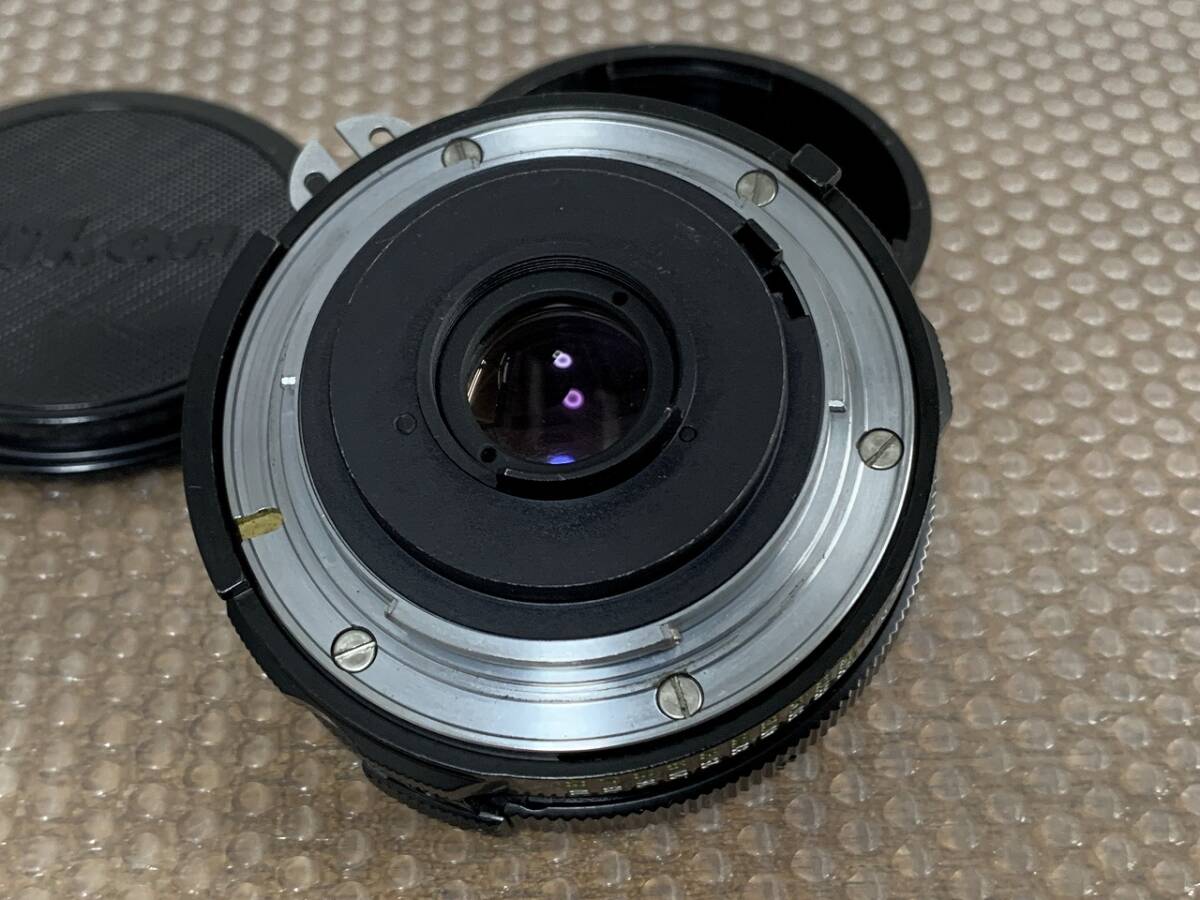 ★13790 ニコン/Nikon GN Auto NIKKOR 1:2.8 f=45mm Nippon Kogaku レンズ カメラ パンケーキレンズ★_画像4