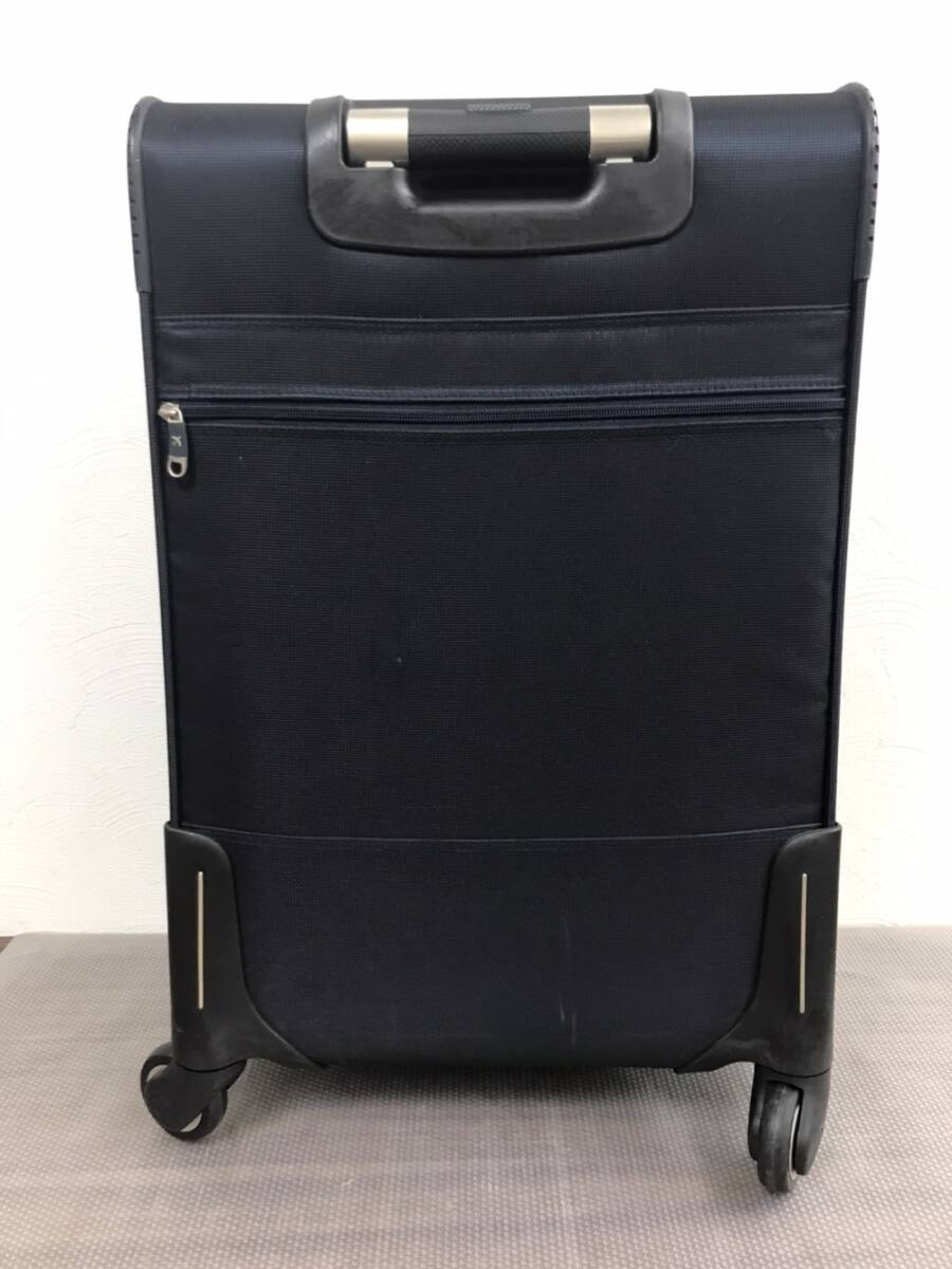 13311/ TRAVEL EXPERT ネイビー スーツケース キャリケース 旅行用 ビジネストラベルバック たっぷり収納の画像2