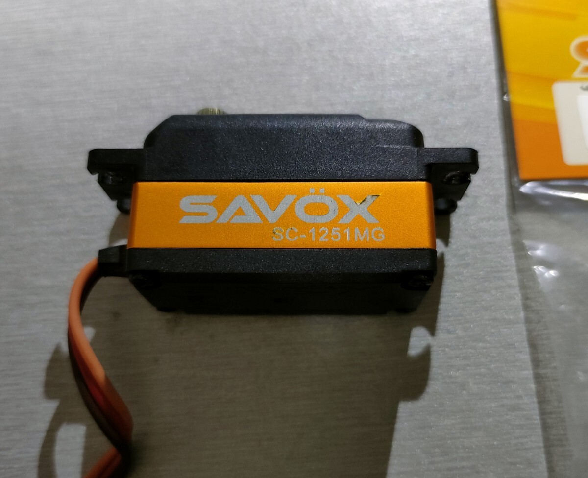 [ стоимость доставки 520 иен ] б/у цифровой servo SAVOX SC-1251MG запасной с футляром 