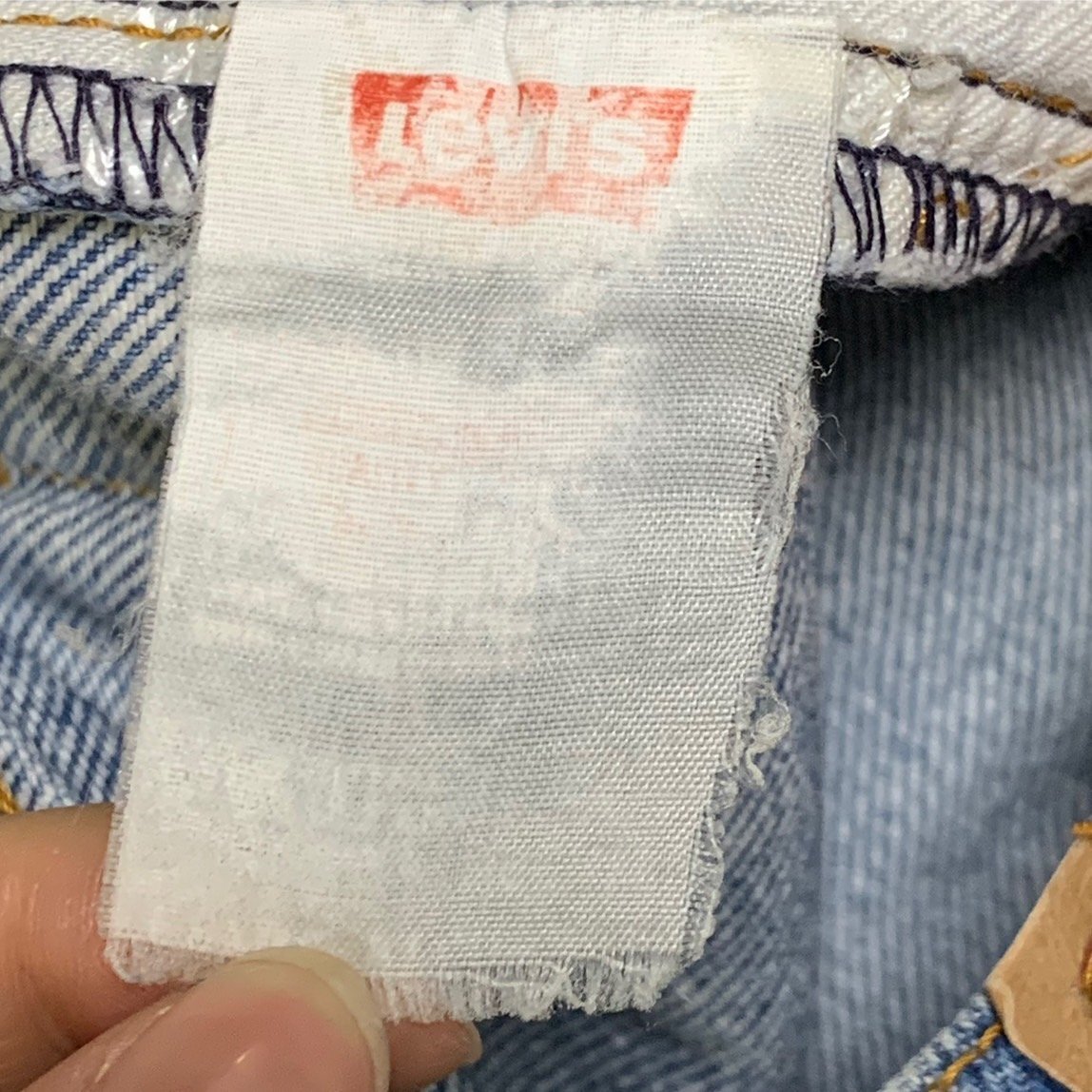 製 00年代 Levi's 505 ビンテージ デニム 30×33 刻印133 00s レッドタブ レディースラインの画像8